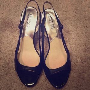 Sling back heels by Michael Kors
